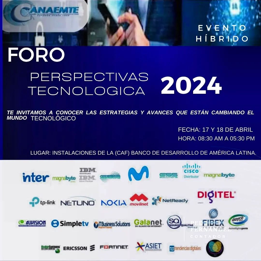 Foro “Perspectivas Tecnológicas 2024”