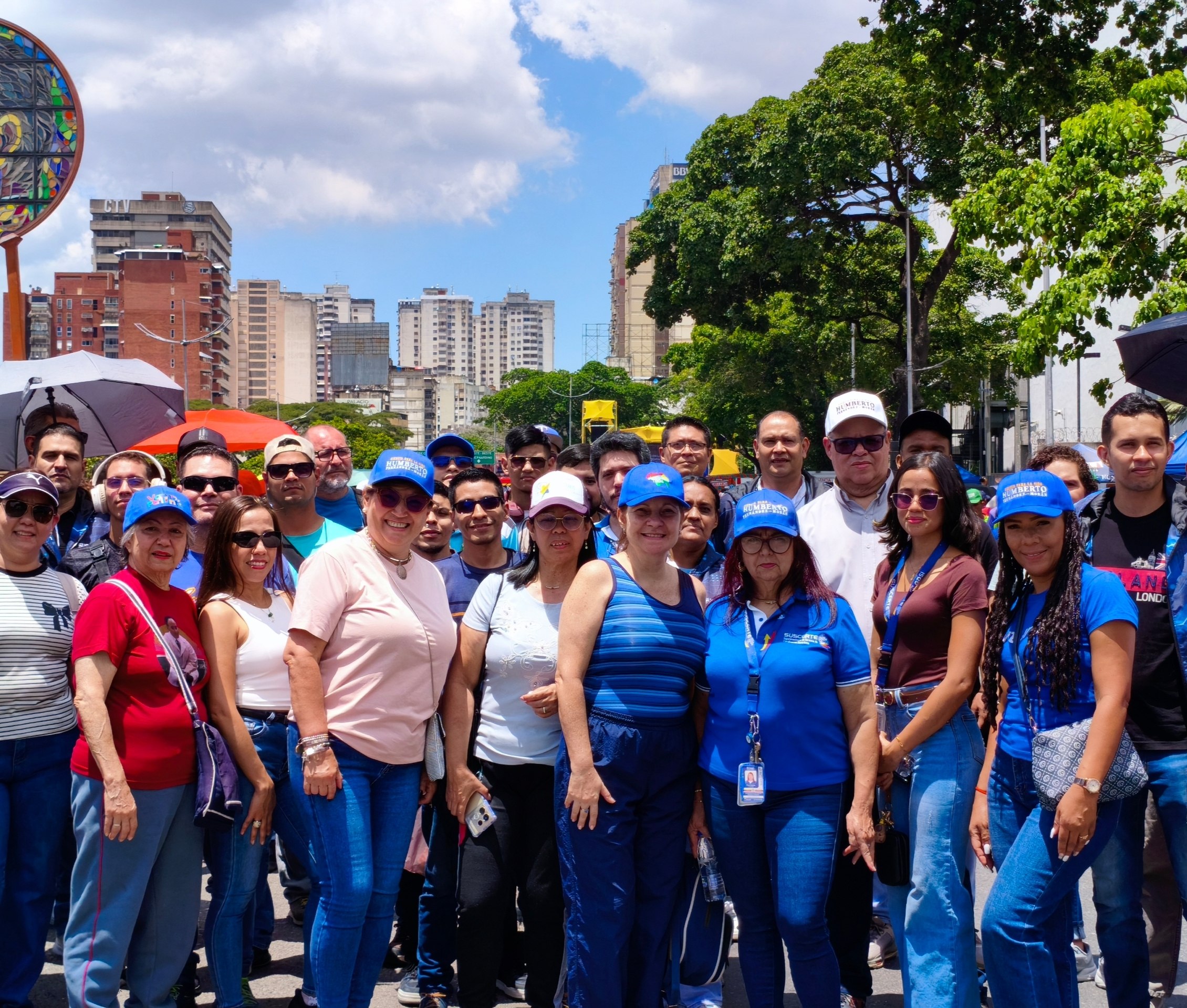 SUSCERTE presente en la movilización que acompaña a la Presidenta (E) Delcy Rodríguez ante la ONU